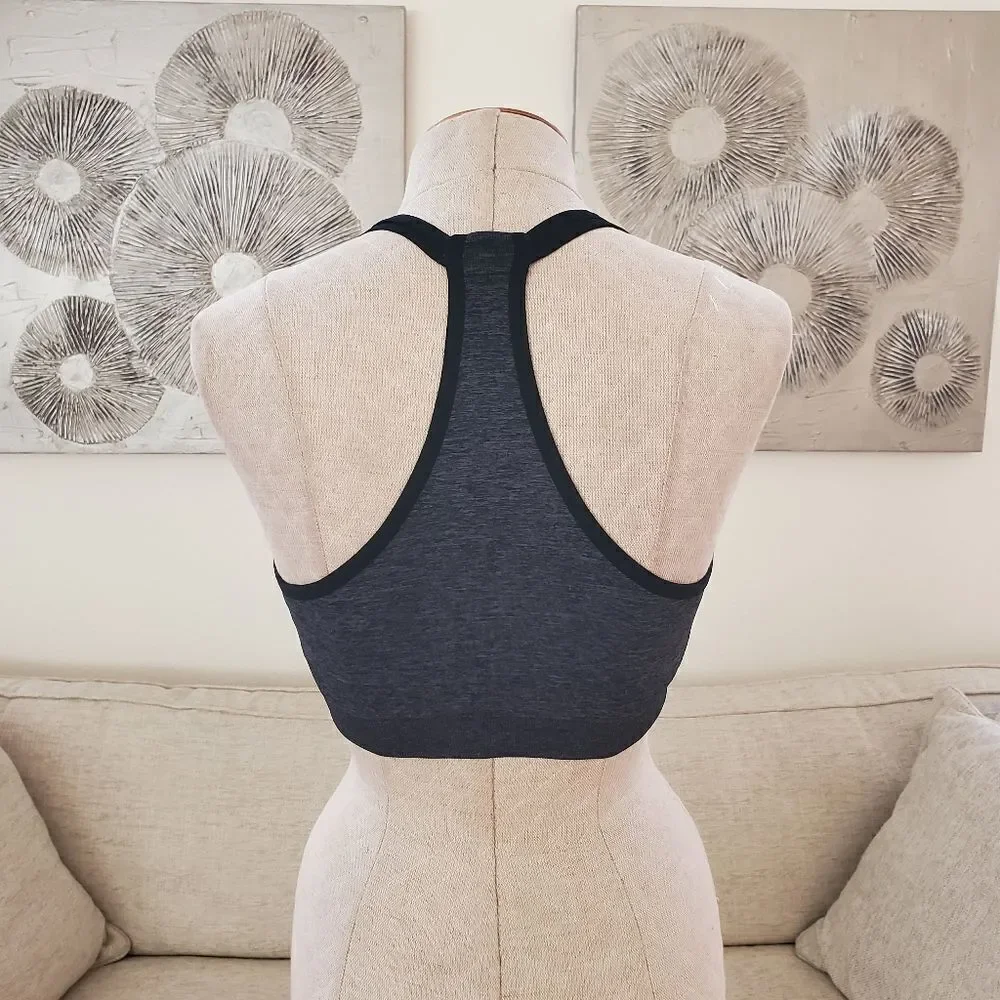 Kenneth Cole Reaction Heather Gray Sports Bra XL